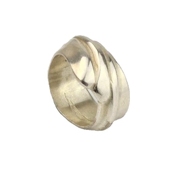 Wyckoff Smith Michele Abigail Polished Silver Ring