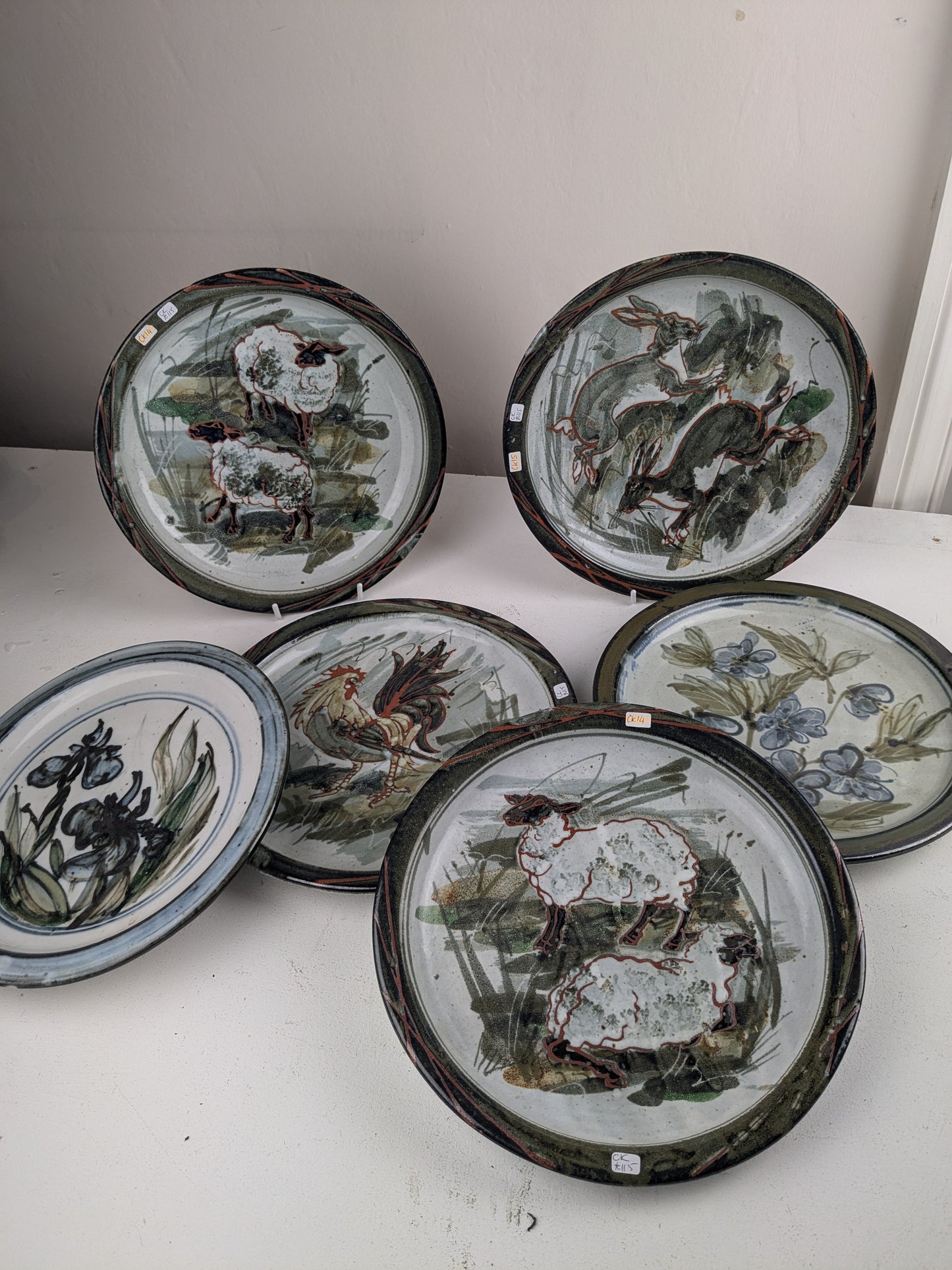 Colin Kellam - Floral Plates