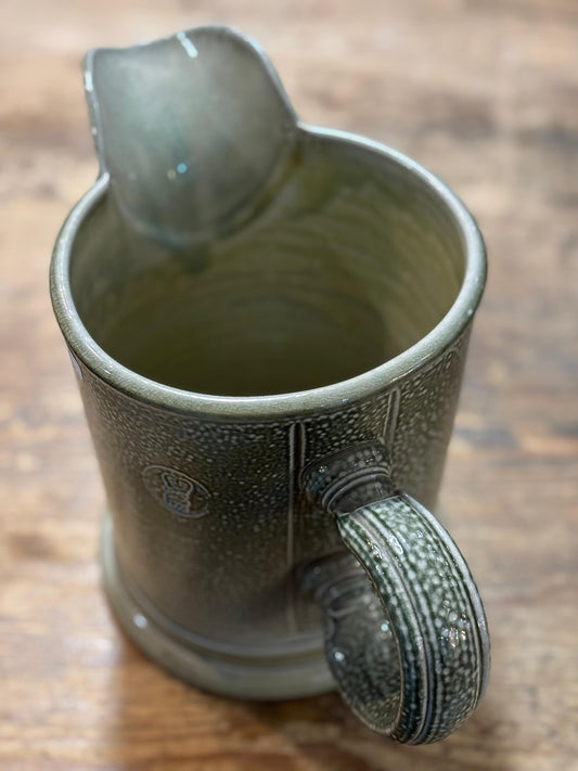 Harrison, Steve – Green Salt Glaze Jug