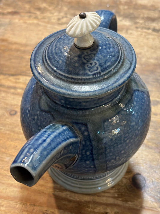 Harrison, Steve – Blue Salt Glaze Teapot