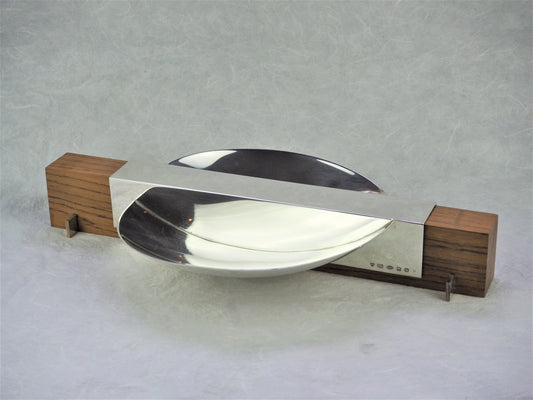 Scholes, Jacqui - Rosewood & Sterling Silver Table Centre Piece