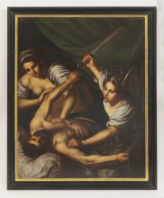 The Painting of St. Judith and Holofernes, from the Studio of Caravaggio